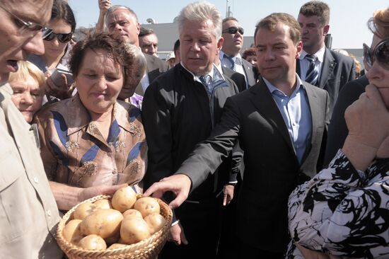 Рабочая поездка Д.Медведева в Приволжский ФО. День второй