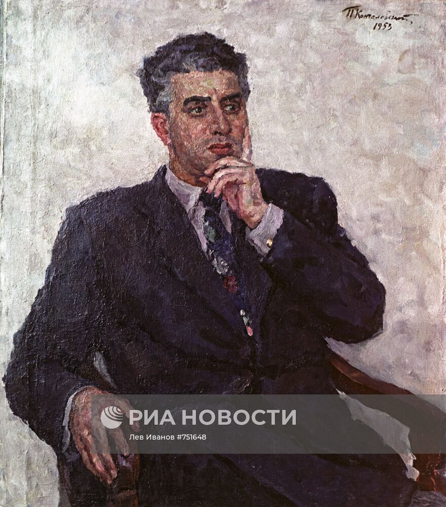 Портрет композитора Арама Хачатуряна