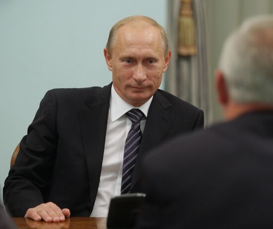 Встреча Владимира Путина с Мартином Винтеркорном