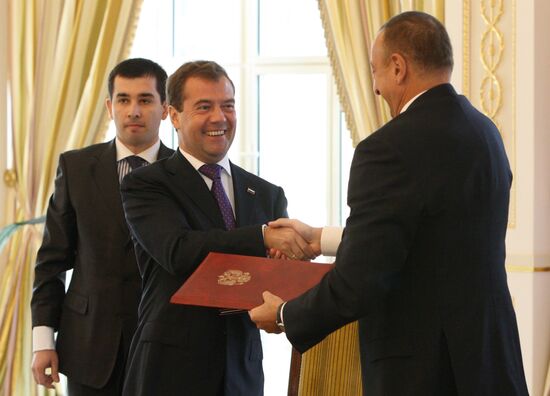 Официальный визит Дмитрия Медведева в Азербайджан. 2-й день