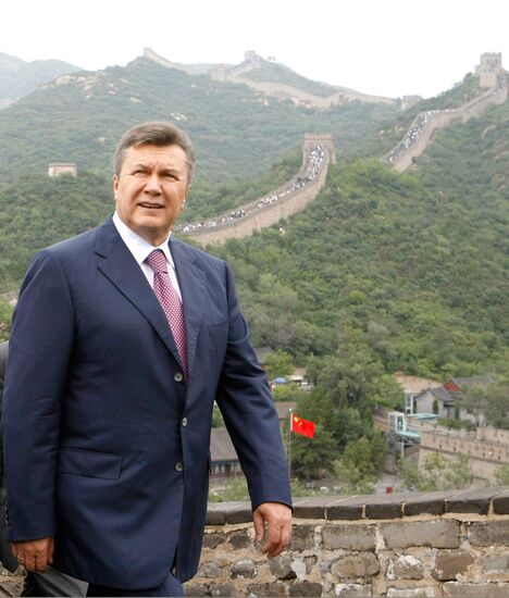 Государственный визит президента Украины В.Януковича в Китай