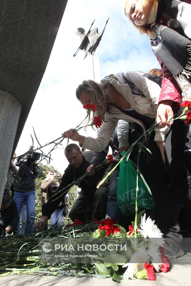 Акция, посвященная Дню солидарности в борьбе с терроризмом