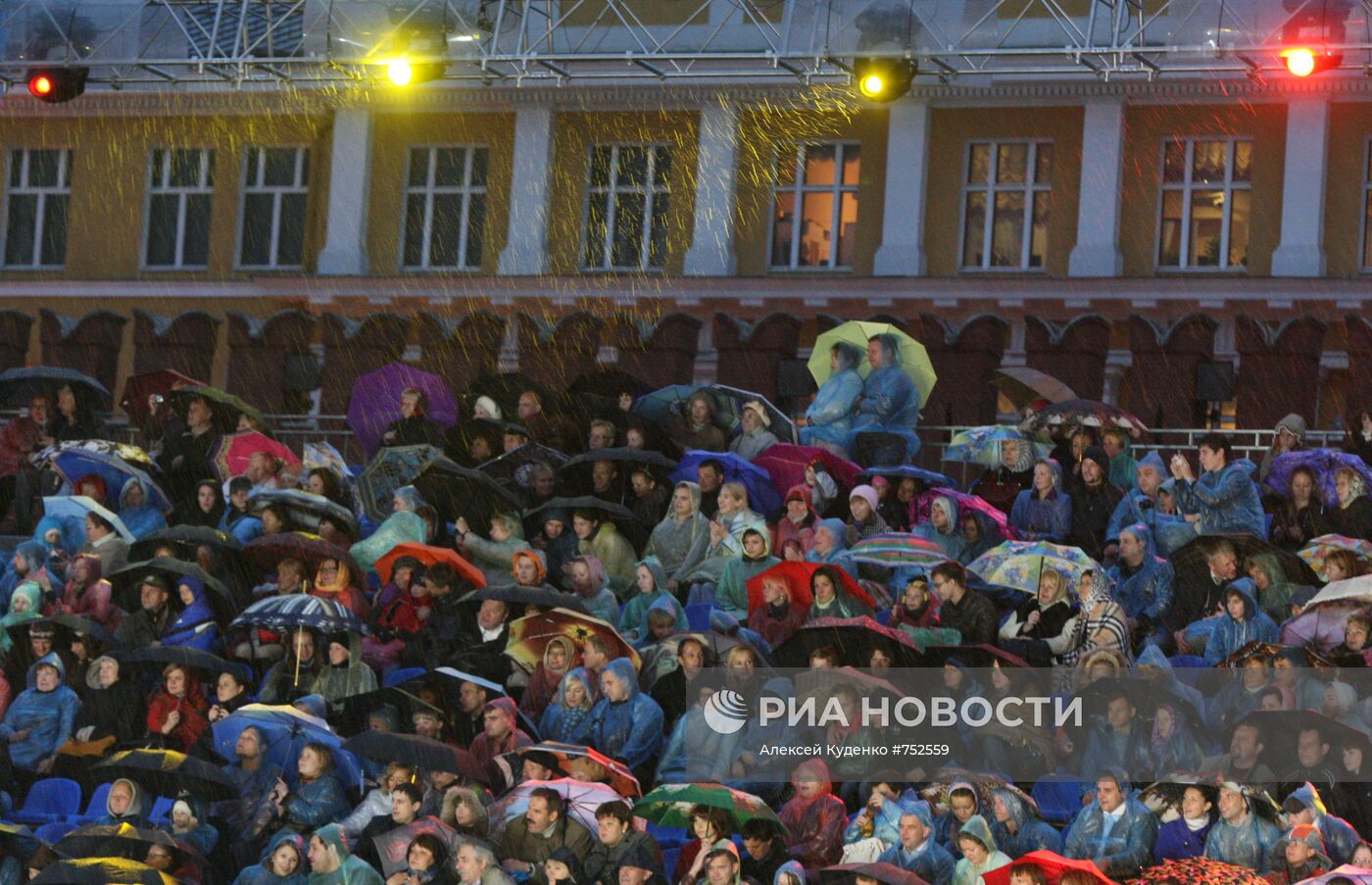 Генеральная репетиция открытия фестиваля "Спасская башня"