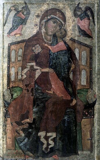 Репродукция иконы "Толгская богоматерь"