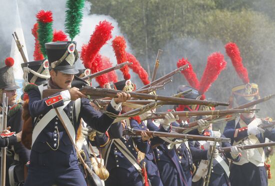 Военно-историческая реконструкция Бородинского сражения 1812 г