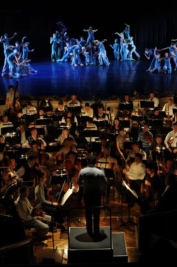 Выступление Российского национального оркестра