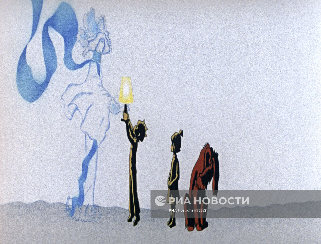 Кадр из мультфильма "Синяя птица"