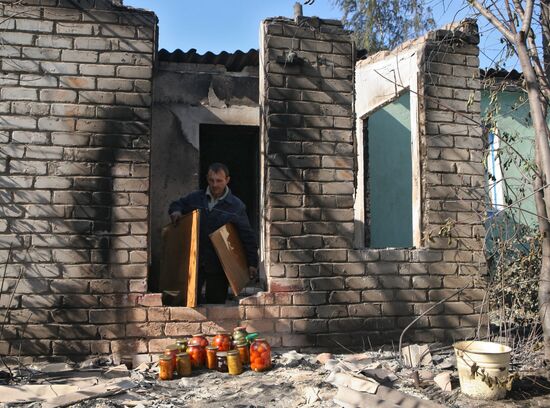 Пожары в Алтайском крае