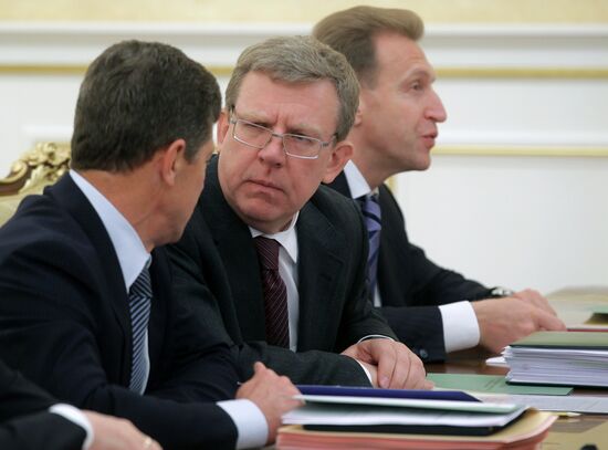 Заседание президиума правительства РФ 9 сентября