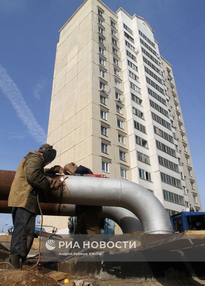Подготовка к зимнему отопительному сезону в Москве