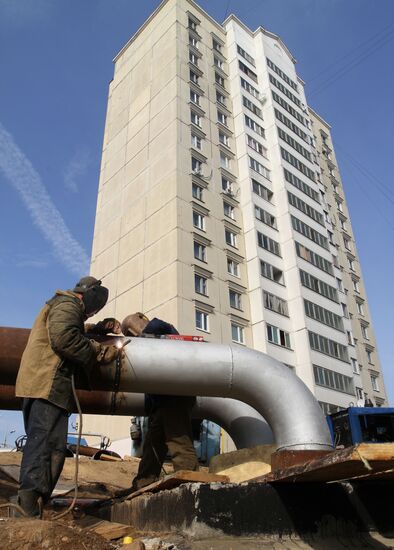Подготовка к зимнему отопительному сезону в Москве