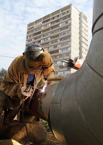 Подготовка к зимнему отопительному сезону в Москве