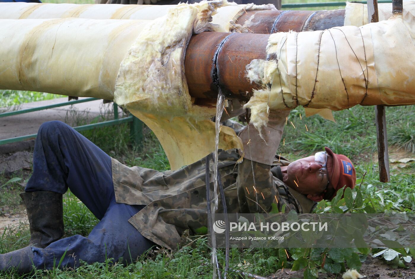 Подготовка к зимнему отопительному сезону в Москве