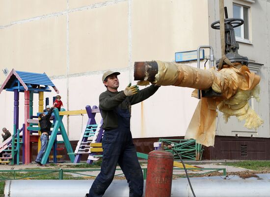 Подготовка к зимнему отопительному сезону в Москве
