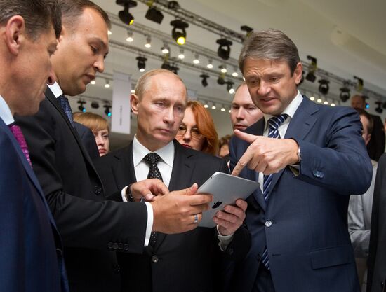 В. Путин на IX Международном инвестиционном форуме "Сочи-2010"