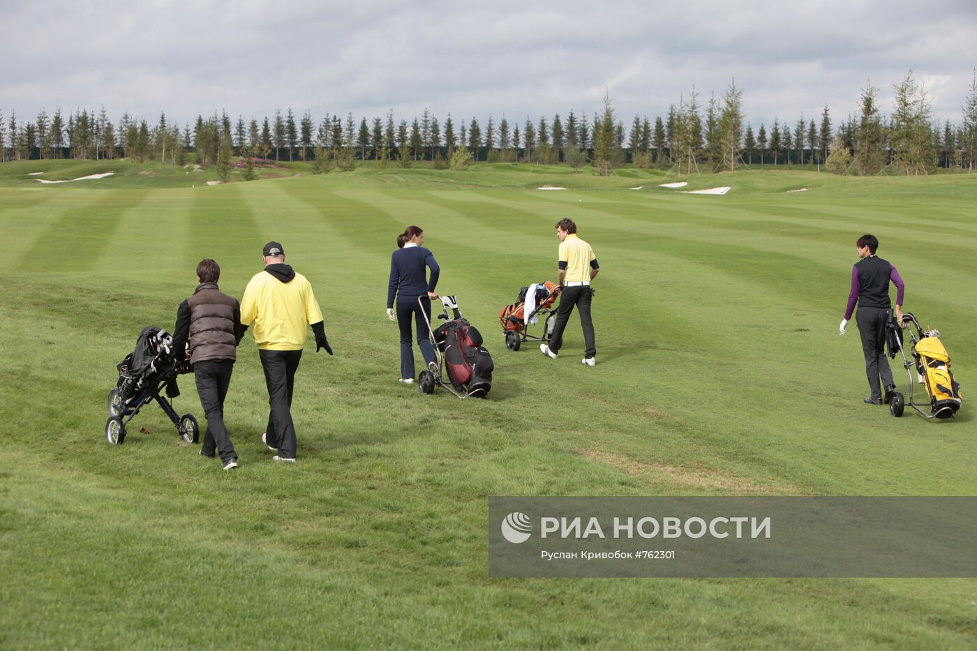 Открытие гольф-клуба в загородном поместье Agalarov Estate