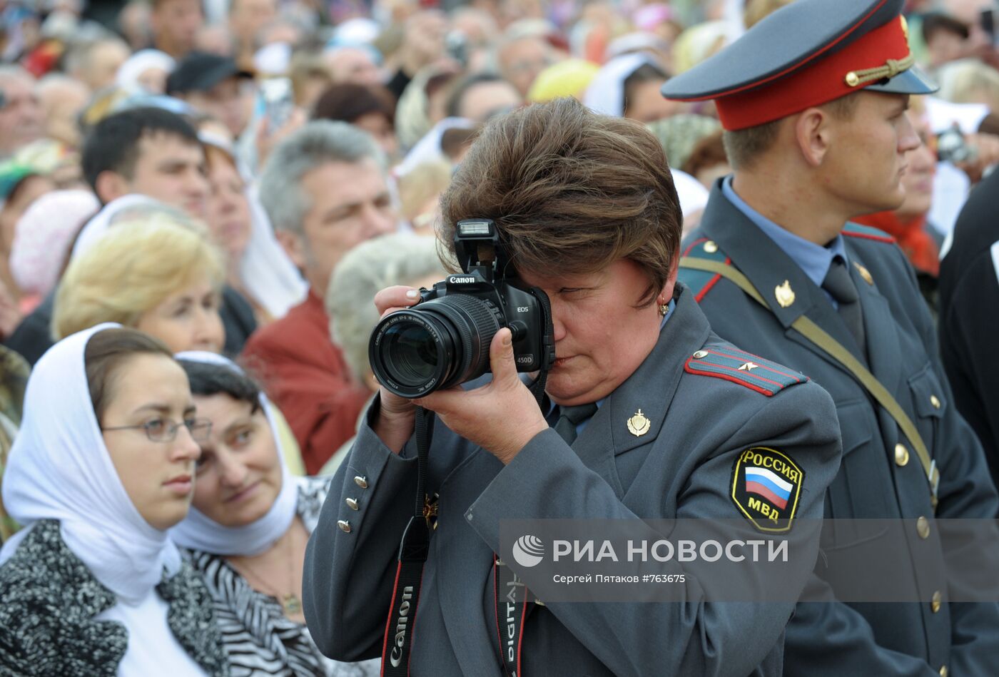 Сотрудники милиции