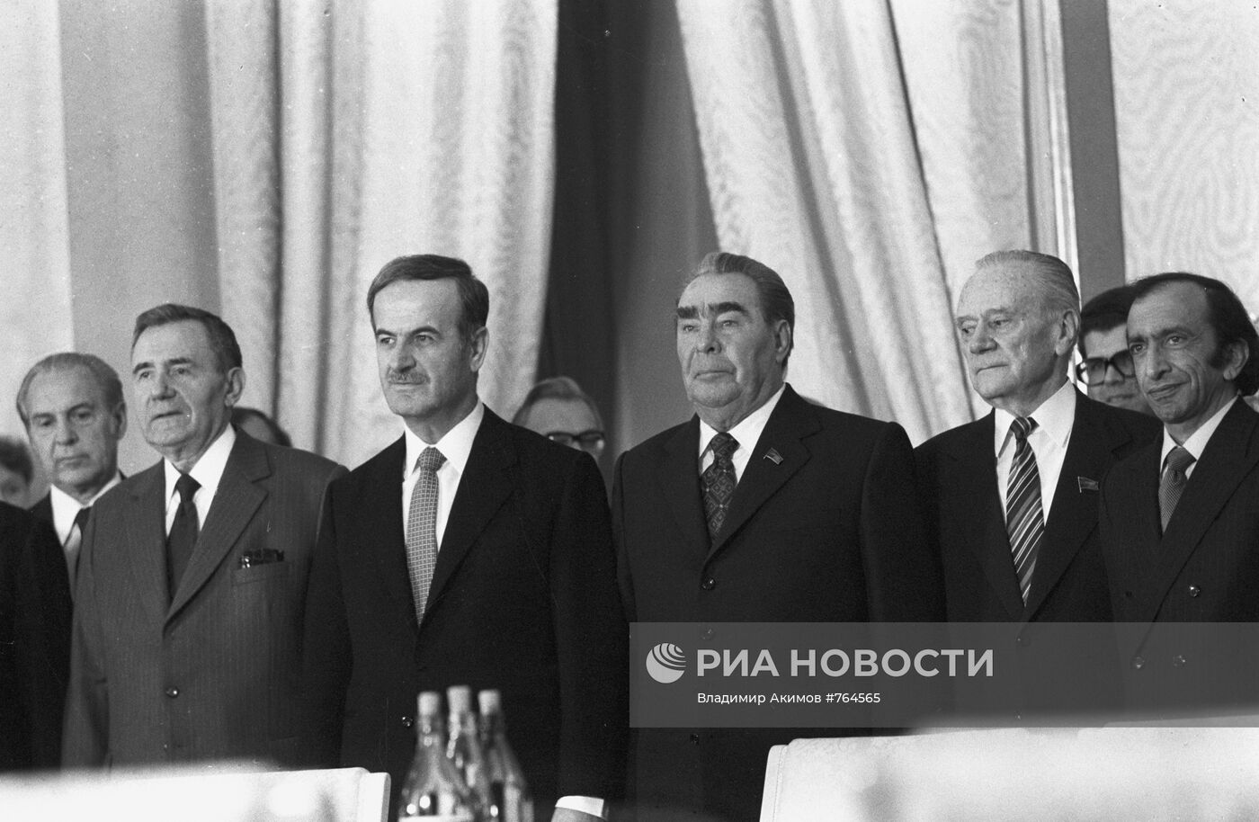 Громыко, Асад, Брежнев, Тихонов