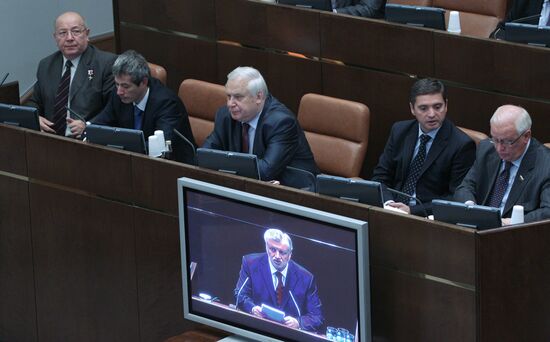 А. Чекалин, В. Мошкович, Н. Рыжков, Н. Тонков, В. Глухих