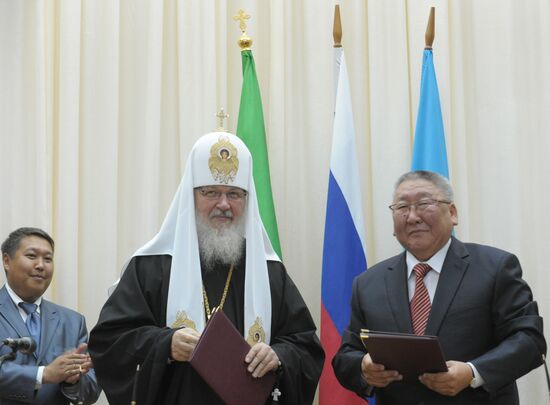 Патриарх Кирилл, Егор Борисов