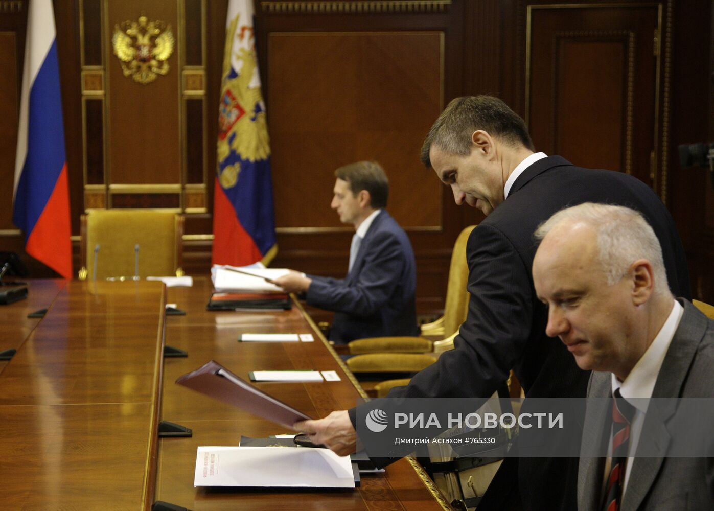 Александр Бастрыкин, Рашид Нургалиев, Сергей Нарышкин