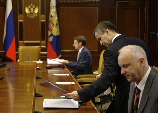 Александр Бастрыкин, Рашид Нургалиев, Сергей Нарышкин