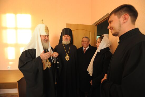 Патриарх Кирилл, епископ Илия, Егор Борисов