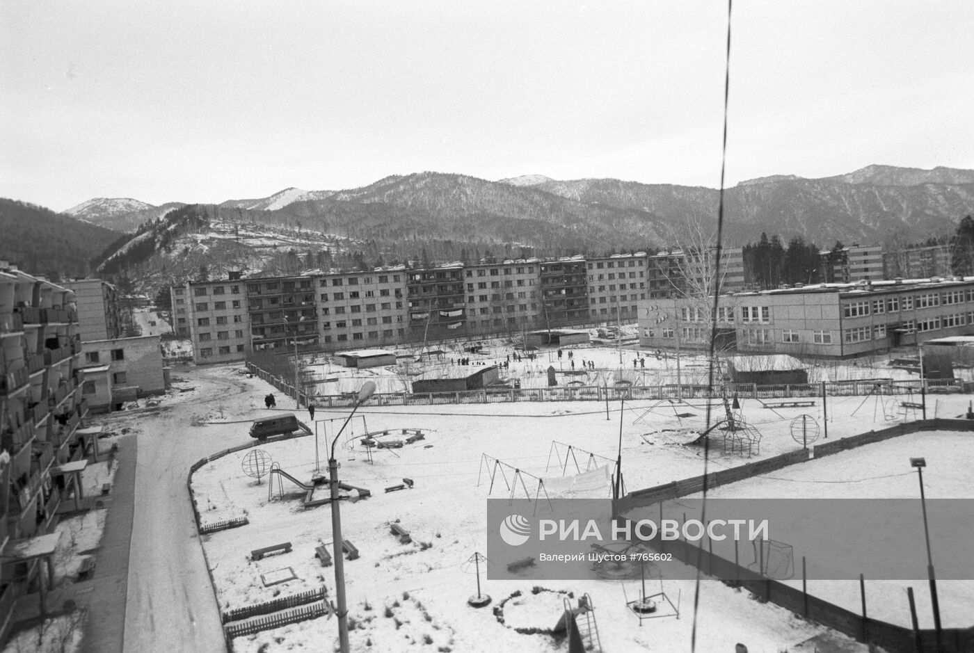 Поселок Черемушки в Хакасии