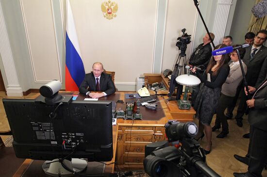 В.Путину доложили о завершении строительства трассы "Амур"