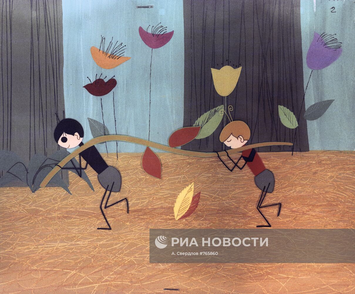 Кадр из мультфильма "Баранкин, будь человеком!"