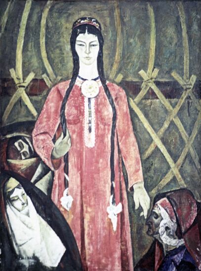 "К свету". Триптих. Левая часть