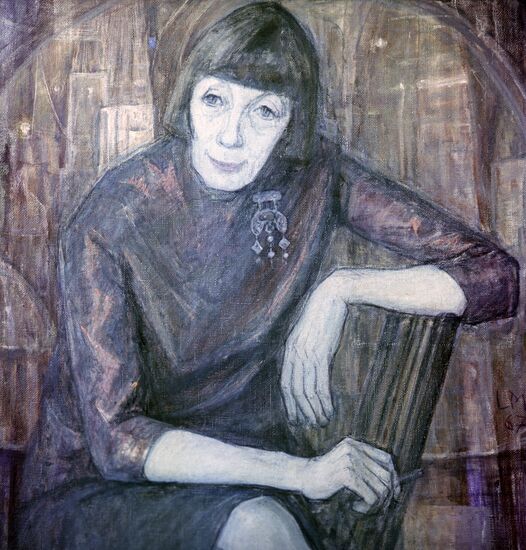 Л. Мууга "Портрет Анна Экстон". Репродукция