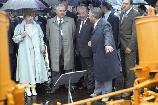 Поездка Михаила Горбачева в Хабаровский край