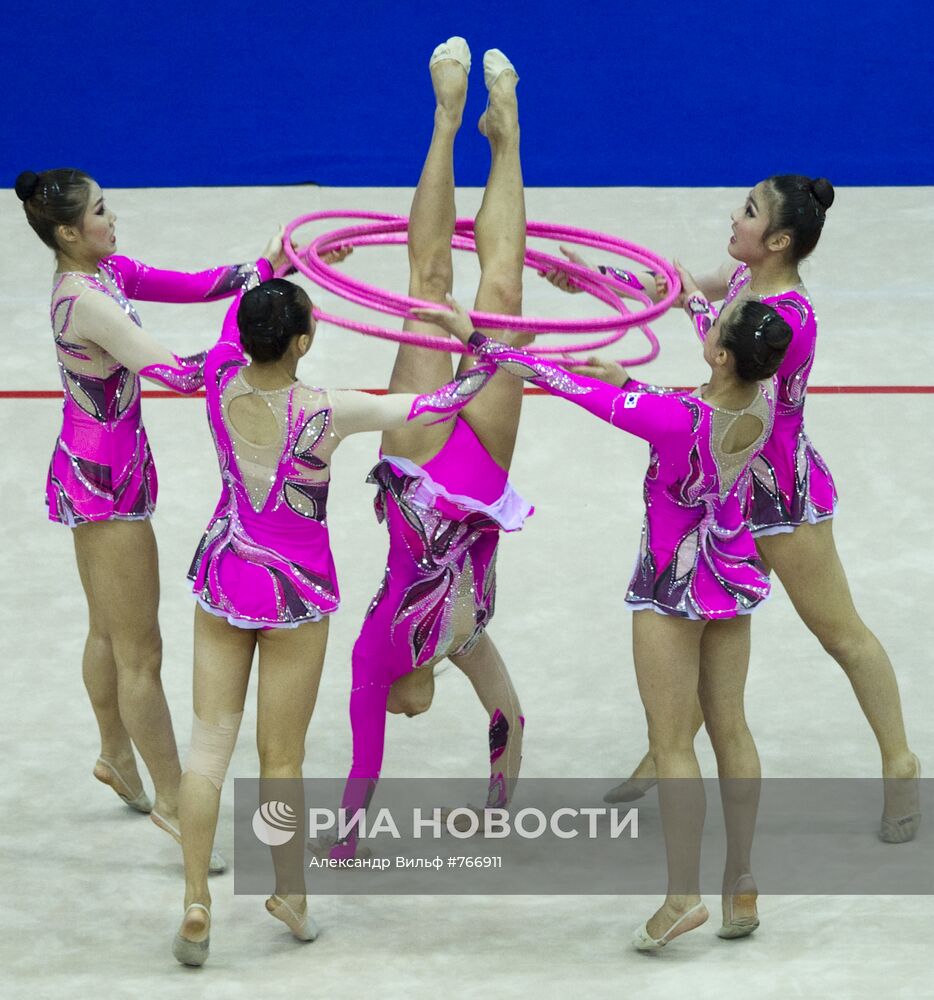 Художественная гимнастика. Чемпионат мира - 2010 | РИА Новости Медиабанк