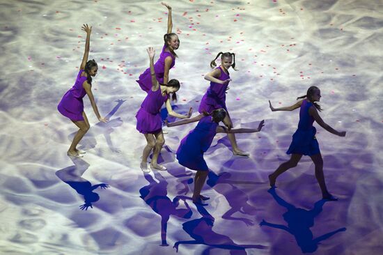 Гала-концерт в честь окончания чемпионата мира по гимнастике