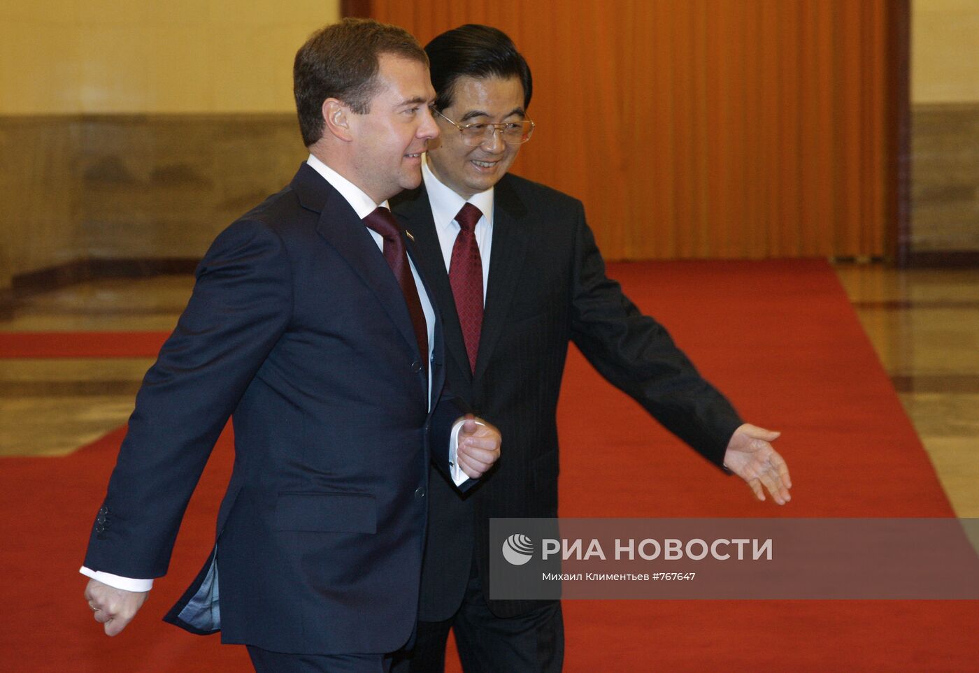 Официальный визит Дмитрия Медведева в Китай. Второй день