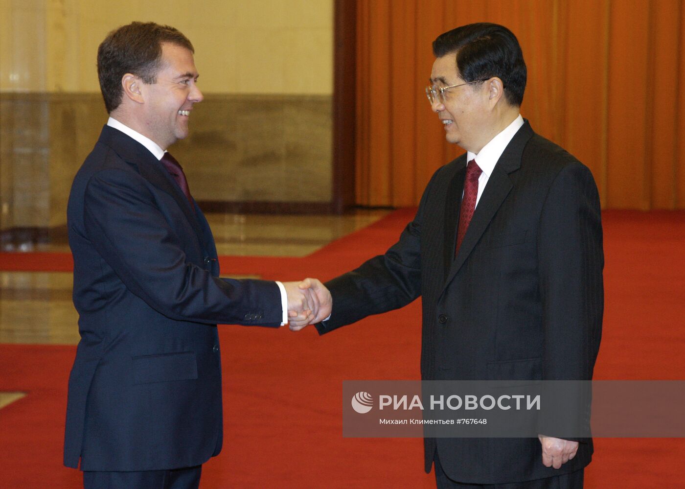 Официальный визит Дмитрия Медведева в Китай. Второй день