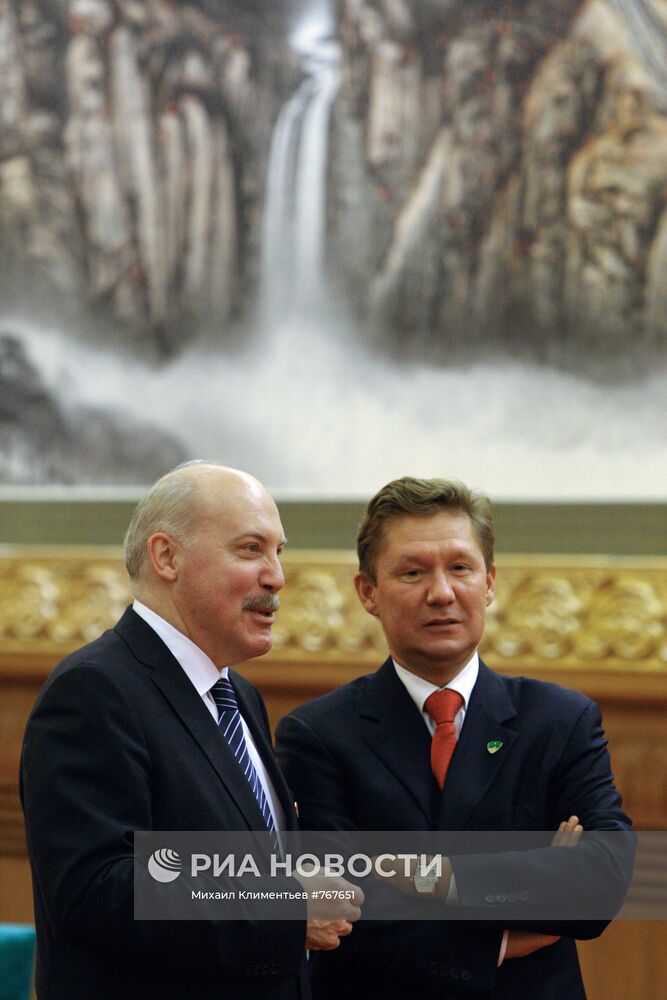 Дмитрий Мезенцев, Алексей Миллер