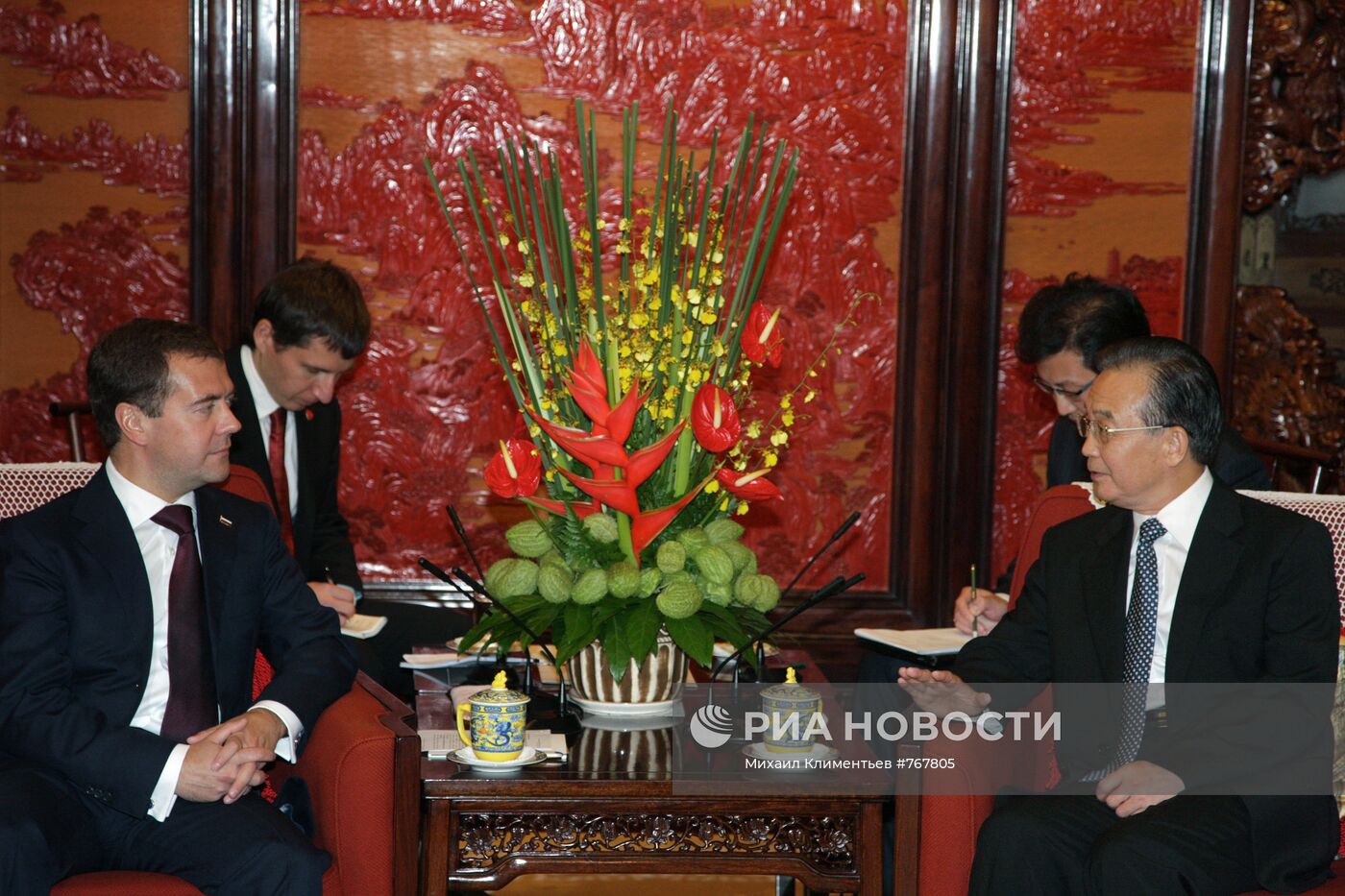 Официальный визит Дмитрия Медведева в Китай. Второй день