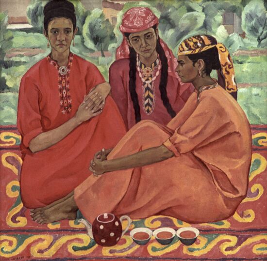 Д. Байрамов "Беседа".