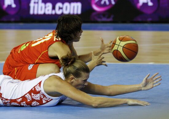 Баскетбол. ЧМ-2010. Женщины. Матч Россия - Испания