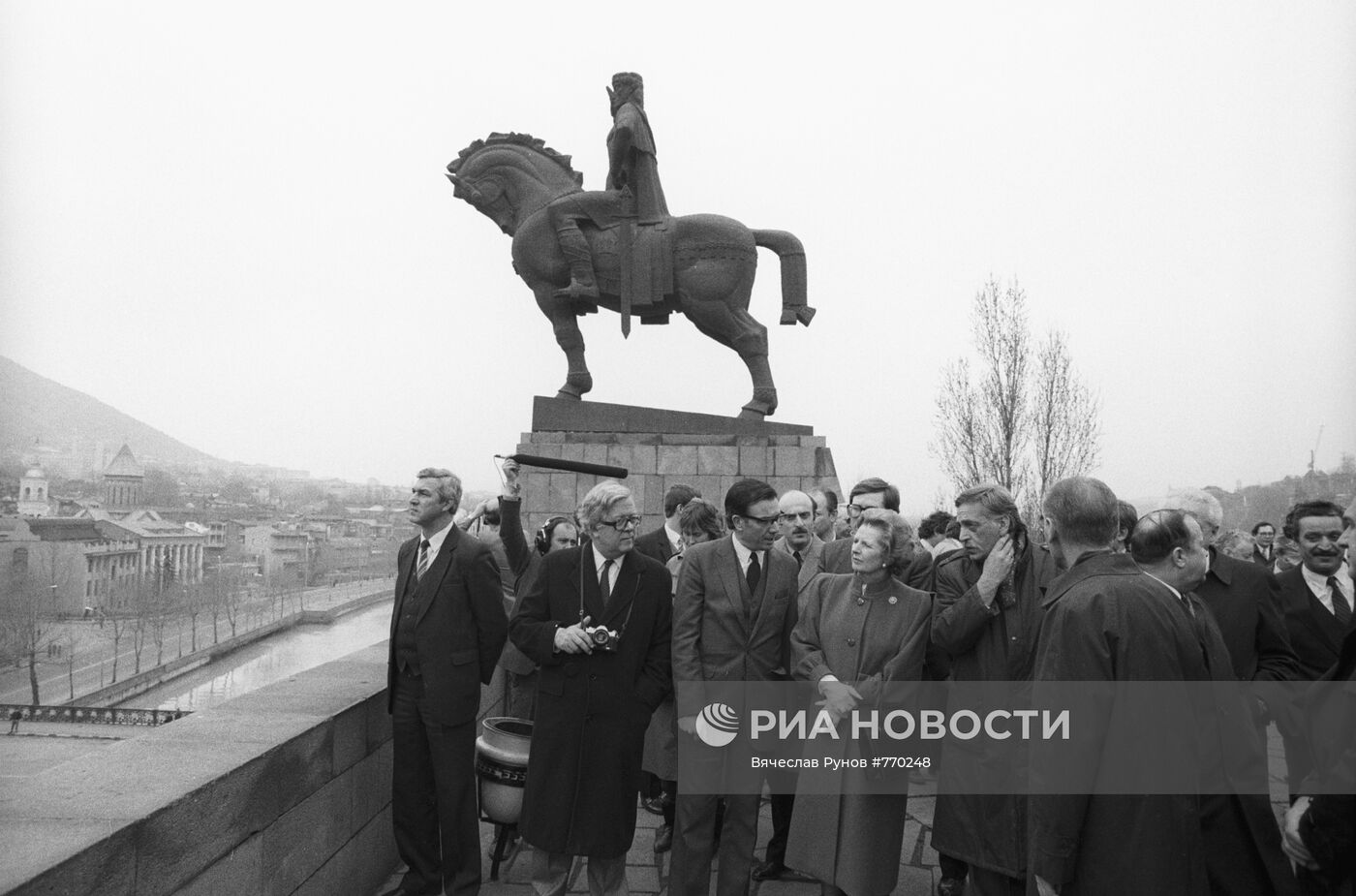 Маргарет Тэтчер в Тбилиси