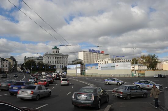 Приостановлено строительство депозитария в центре Москвы