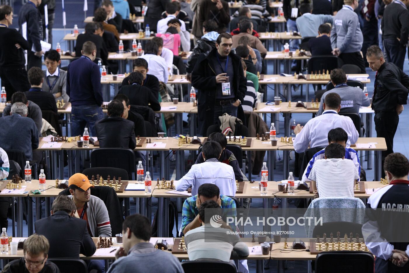 Шахматы. Всемирная Олимпиада 2010. 9-й раунд