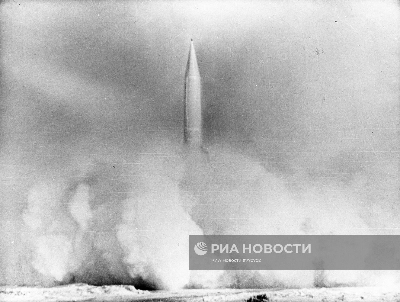 Старт корабля "Восток-1" с Юрием Гагариным на борт