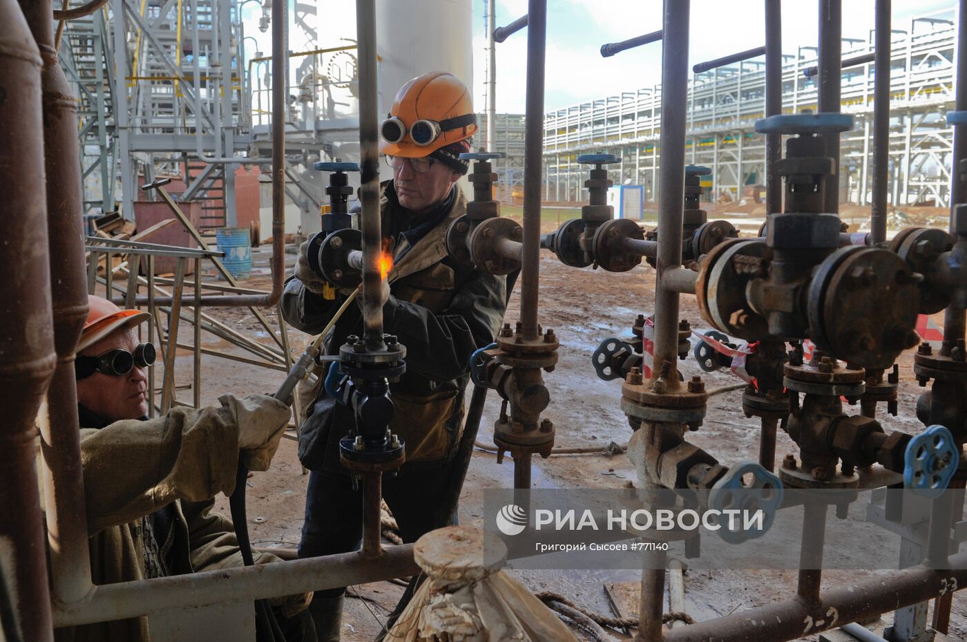 Подготовка к открытию комплекса ОАО "Танеко" в Казани