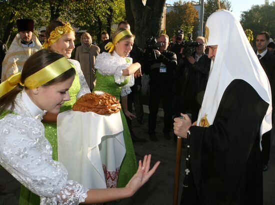 Визит патриарха Кирилла в Калининградскую область