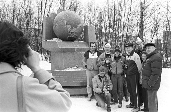 Спортсмены из США в Мурманске