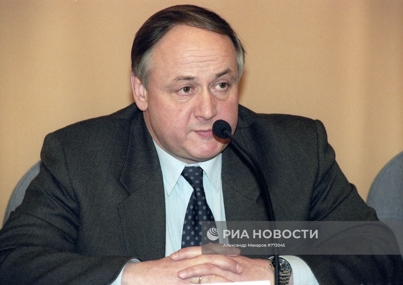 Начальник Федеральной службы России по ТВ и РВ В.В.Лазуткин