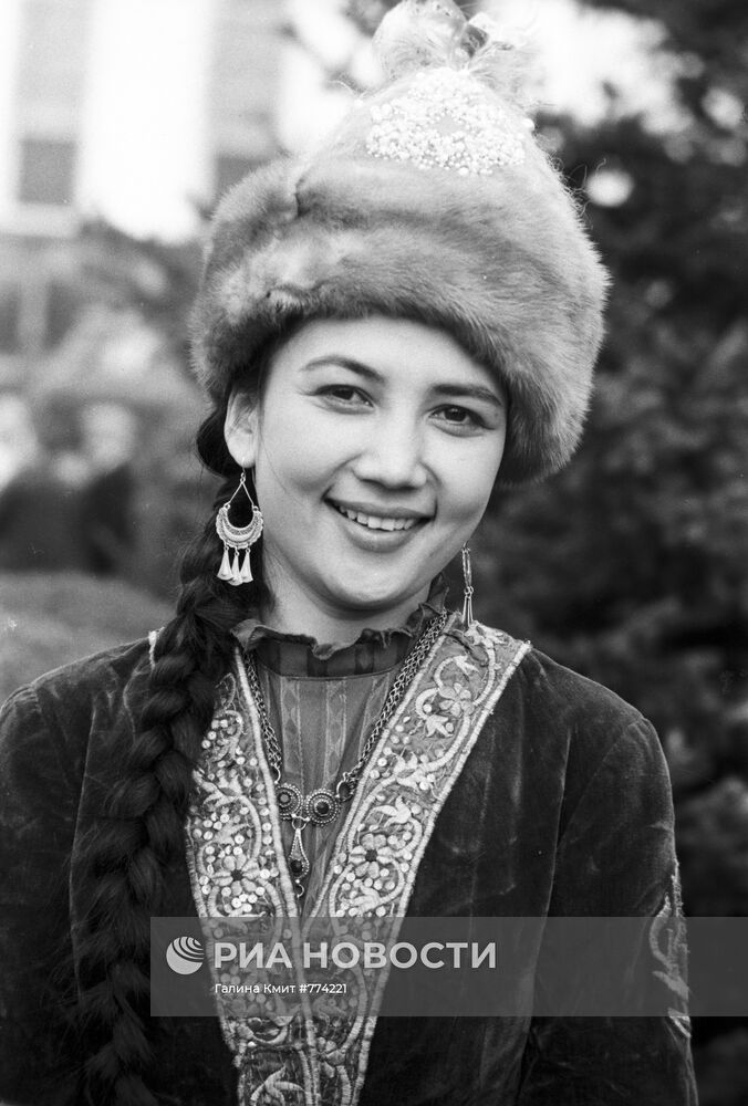 Актриса Данагуль Темирсултанова